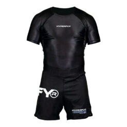 CyberFly Short Sleeve Ranked Rash Guard -Hyperfly Shop cyberfly core rash guard no gi rash guard hyperfly 533024