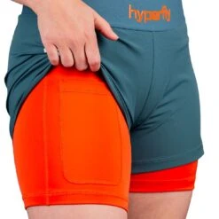 FlyGirl Fight Shorts Verdigris 18 FlyGirl Fight Shorts Verdigris -Hyperfly Shop flygirl combat shorts no gi bottoms hyperfly 156147