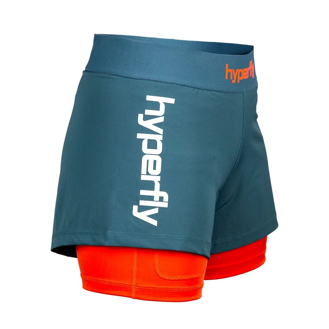 FlyGirl Fight Shorts Verdigris 2 FlyGirl Fight Shorts Verdigris - Image 2