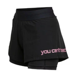 FlyGirl Fight Shorts Black On Black 5 FlyGirl Fight Shorts Black On Black -Hyperfly Shop flygirl fight shorts black flygirl hyperfly 206932