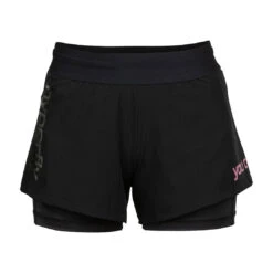FlyGirl Fight Shorts Black On Black