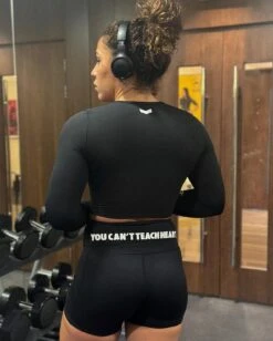 FlyGirl Long Sleeve Crop Top -Hyperfly Shop flygirl long sleeve crop top flygirl hyperfly 407855