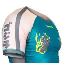 Godzilla Sukajan Rash Guard -Hyperfly Shop godzilla claws rash guard no gi rash guard hyperfly 817390
