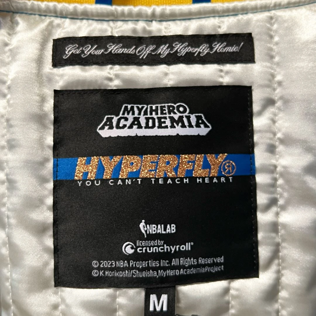 HYPERFLY + NBA + My Hero Academia Warriors Jacket 11 HYPERFLY + NBA + My Hero Academia Warriors Jacket - Image 11