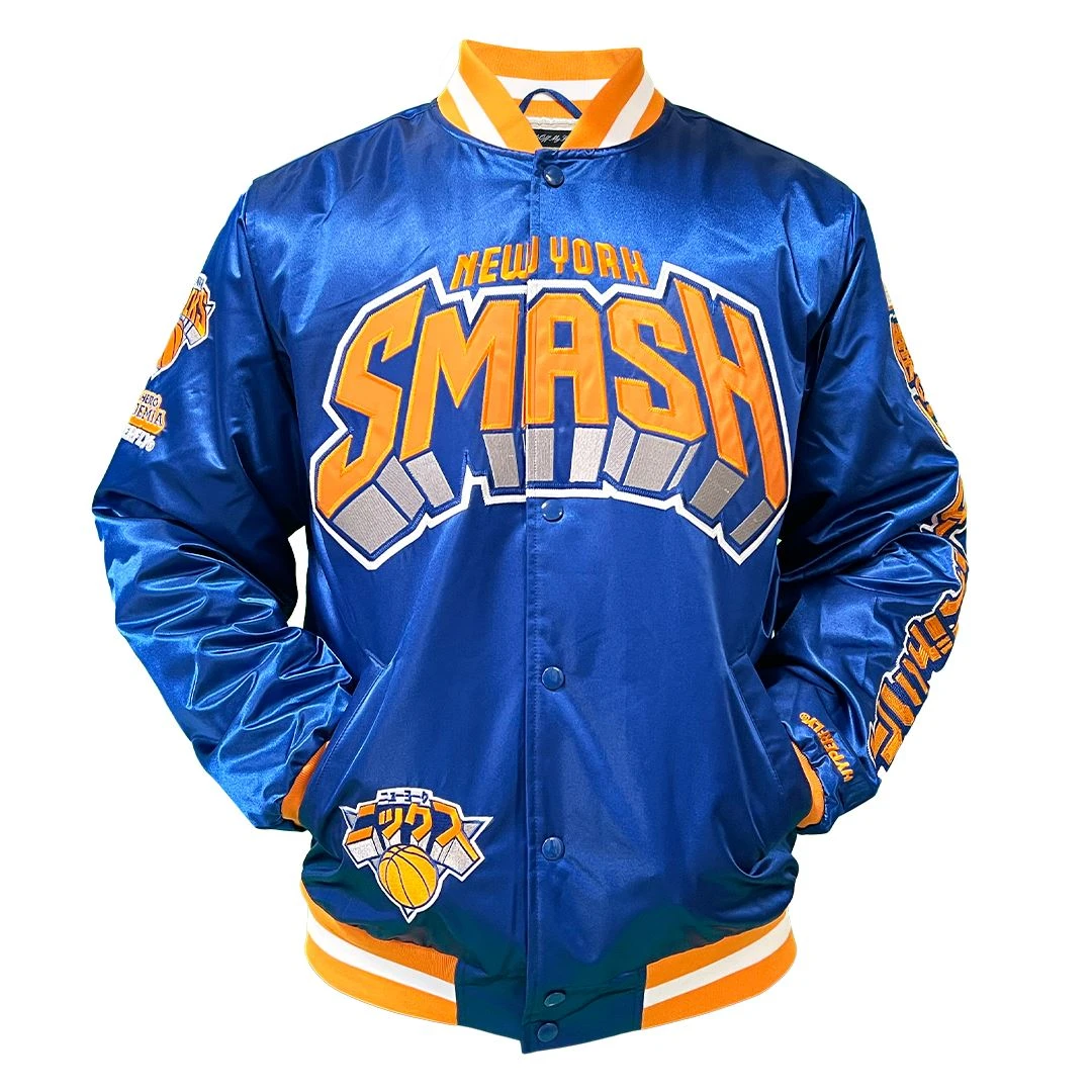 HYPERFLY + NBA + My Hero Academia Knicks Jacket 4 HYPERFLY + NBA + My Hero Academia Knicks Jacket - Image 4