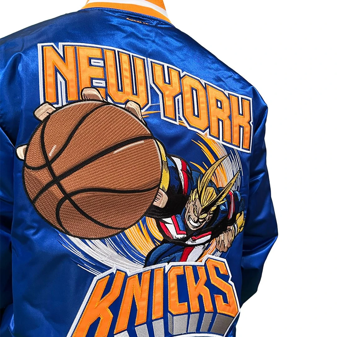 HYPERFLY + NBA + My Hero Academia Knicks Jacket 9 HYPERFLY + NBA + My Hero Academia Knicks Jacket - Image 9