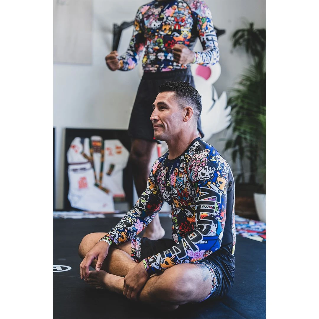 Hyperfly + Tokidoki Long Sleeve Rash Guard 15 Hyperfly + Tokidoki Long Sleeve Rash Guard - Image 15