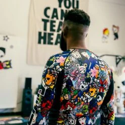 Hyperfly + Tokidoki Long Sleeve Rash Guard 23 Hyperfly + Tokidoki Long Sleeve Rash Guard -Hyperfly Shop hyperfly tokidoki long sleeve rash guard no gi rash guard hyperfly 726155