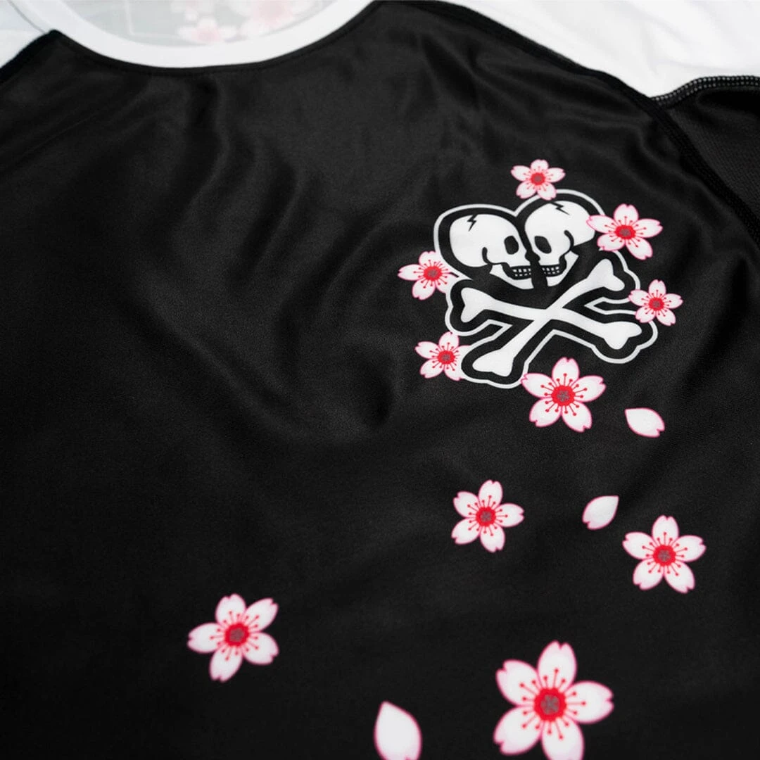 Hyperfly + Tokidoki Short Sleeve Skull Rash Guard 2 Hyperfly + Tokidoki Short Sleeve Skull Rash Guard - Image 2