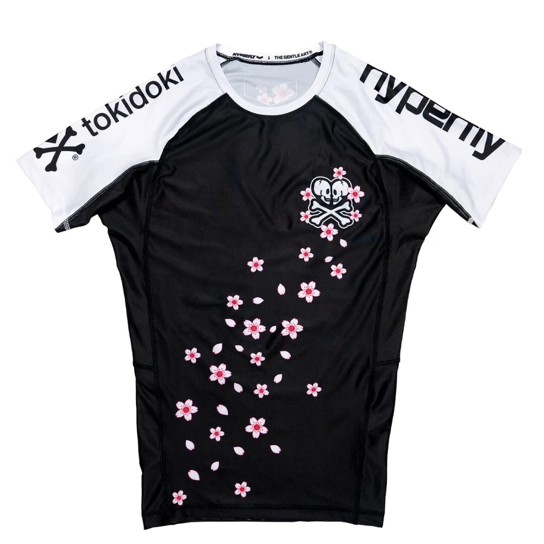 Hyperfly + Tokidoki Short Sleeve Skull Rash Guard 1 Hyperfly + Tokidoki Short Sleeve Skull Rash Guard