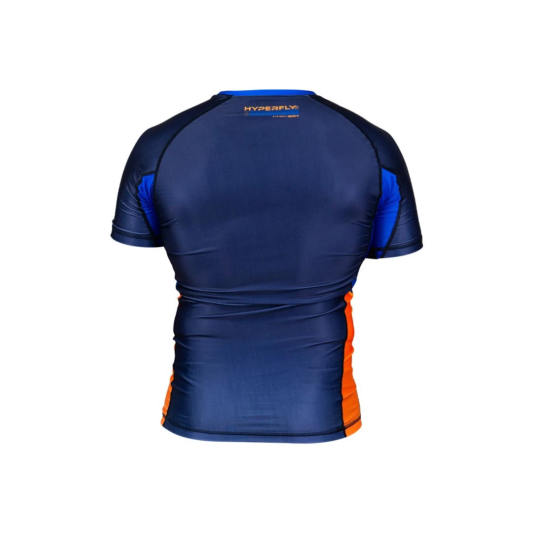 Junior CyberFly Short Sleeve Training Rash Guard Emu 2 Junior CyberFly Short Sleeve Training Rash Guard Emu - Image 2