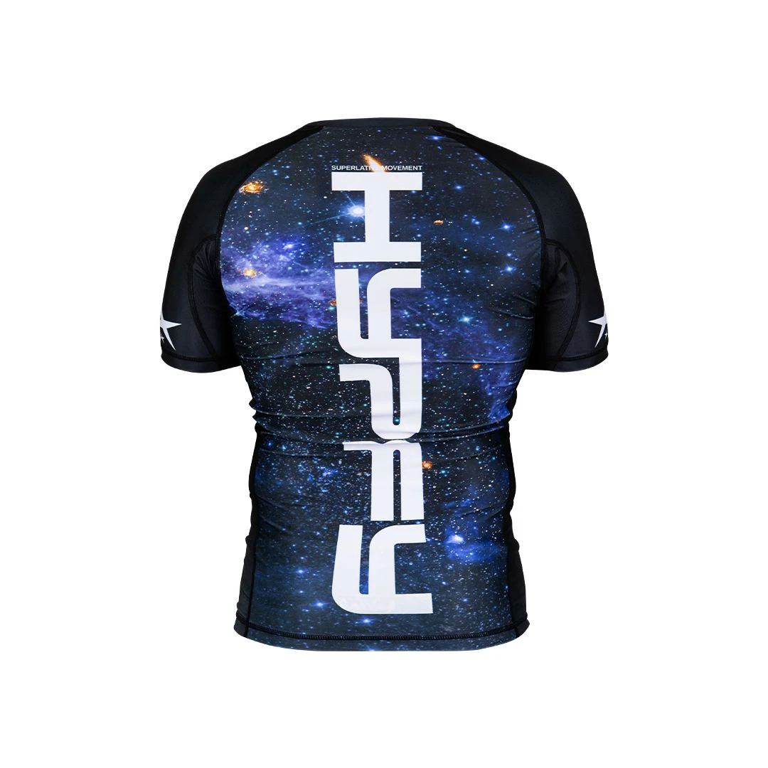 Junior CyberFly Short Sleeve Universe Rash Guard 2 Junior CyberFly Short Sleeve Universe Rash Guard - Image 2