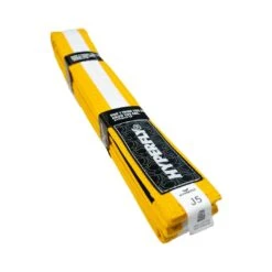 Junior Jiu Jitsu Belt Yellow 8 Junior Jiu Jitsu Belt Yellow -Hyperfly Shop junior jiu jitsu belt gi belt hyperfly 451116