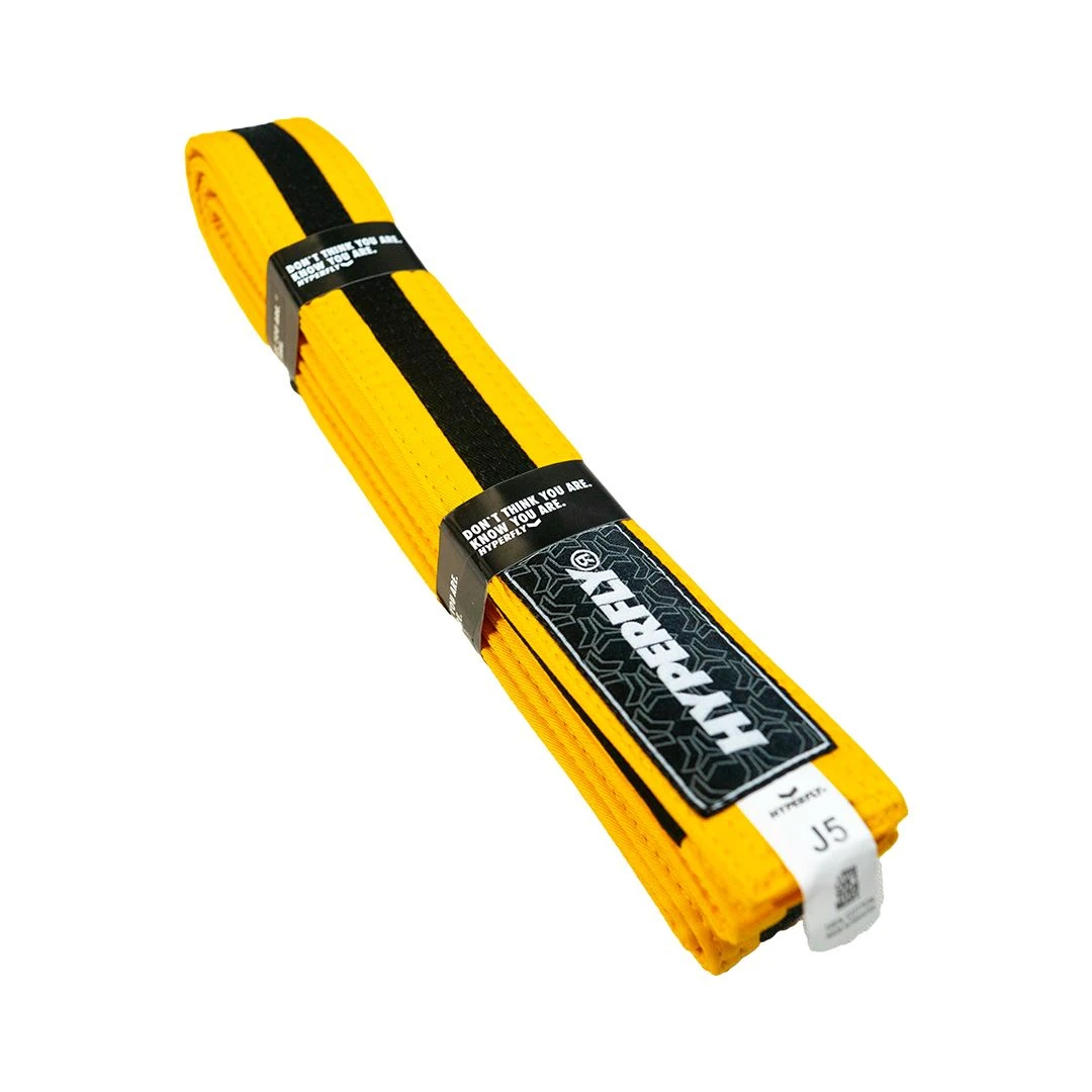 Junior Jiu Jitsu Belt Yellow 5 Junior Jiu Jitsu Belt Yellow - Image 5