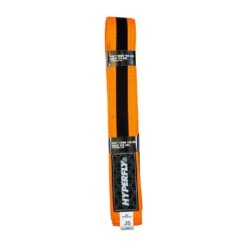Junior Jiu Jitsu Belt Orange -Hyperfly Shop junior jiu jitsu belt gi belt hyperfly orangeblack j0 511936
