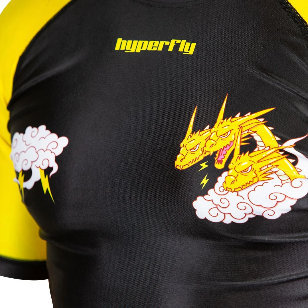King Ghidorah Sukajan Rash Guard 5 King Ghidorah Sukajan Rash Guard - Image 5