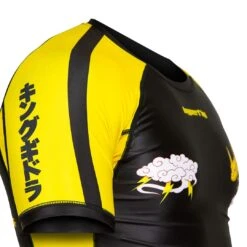 King Ghidorah Sukajan Rash Guard 8 King Ghidorah Sukajan Rash Guard -Hyperfly Shop king g rash guard preorder no gi rash guard hyperfly 326812