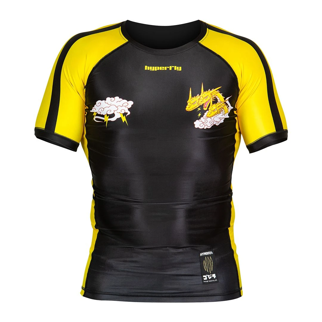 King Ghidorah Sukajan Rash Guard 1 King Ghidorah Sukajan Rash Guard