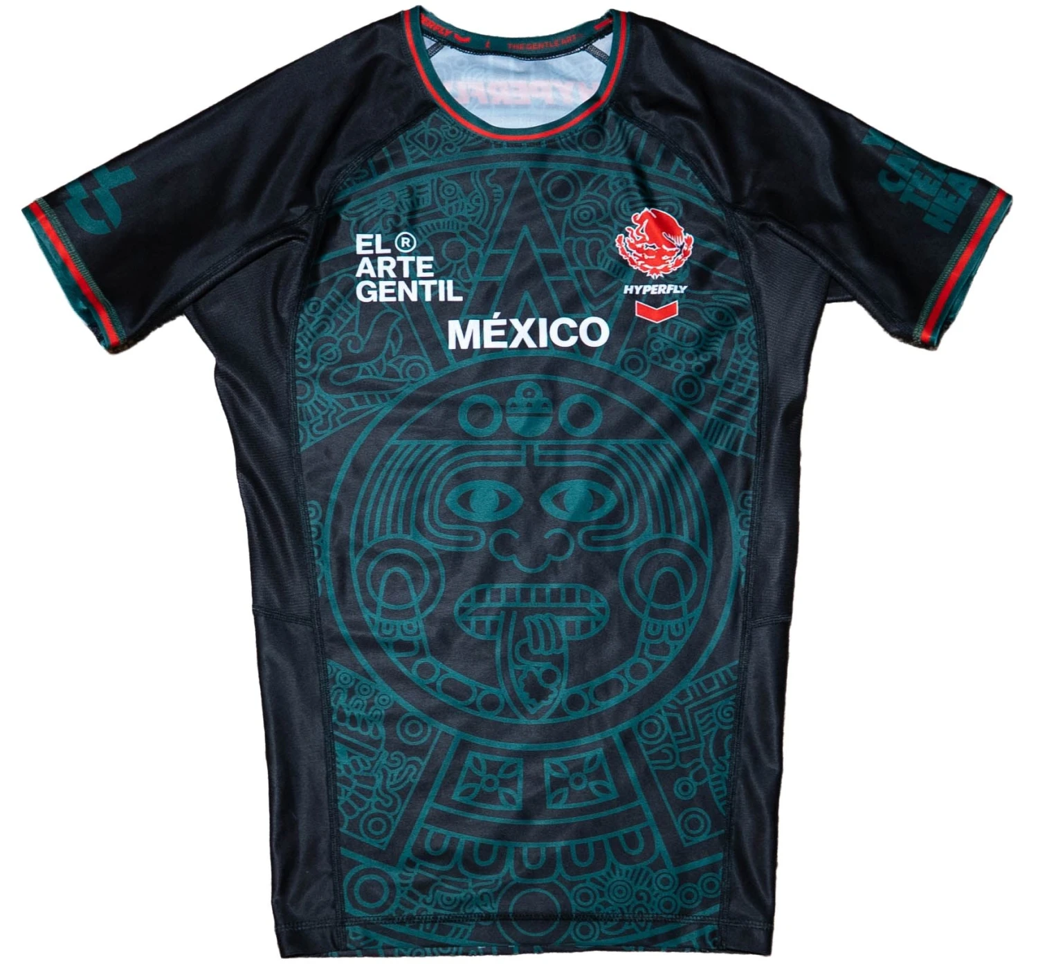 Mexico Rash Guard Black 1 Mexico Rash Guard Black