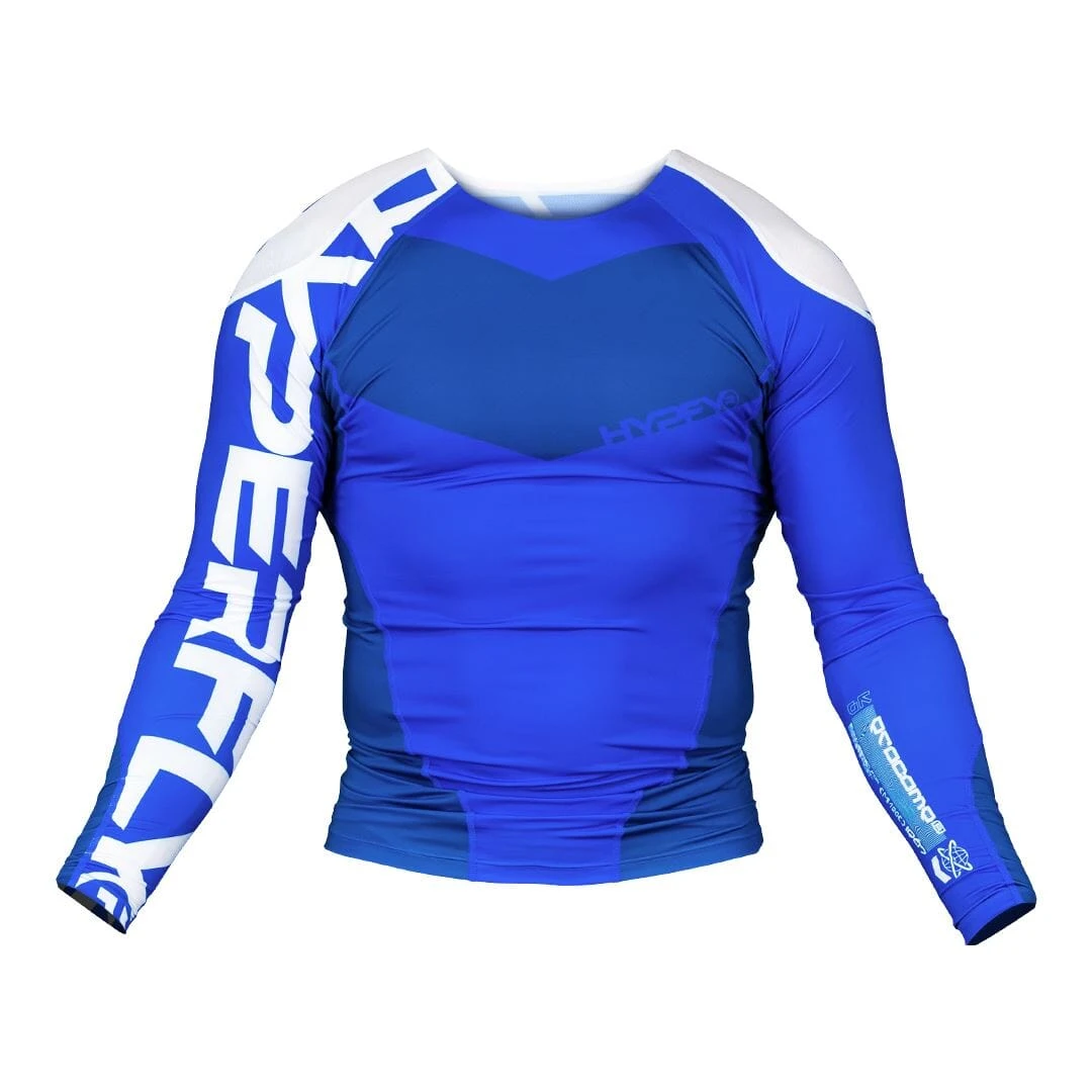 ProComp Edge Ranked Rash Guard Blue 6 ProComp Edge Ranked Rash Guard Blue - Image 6