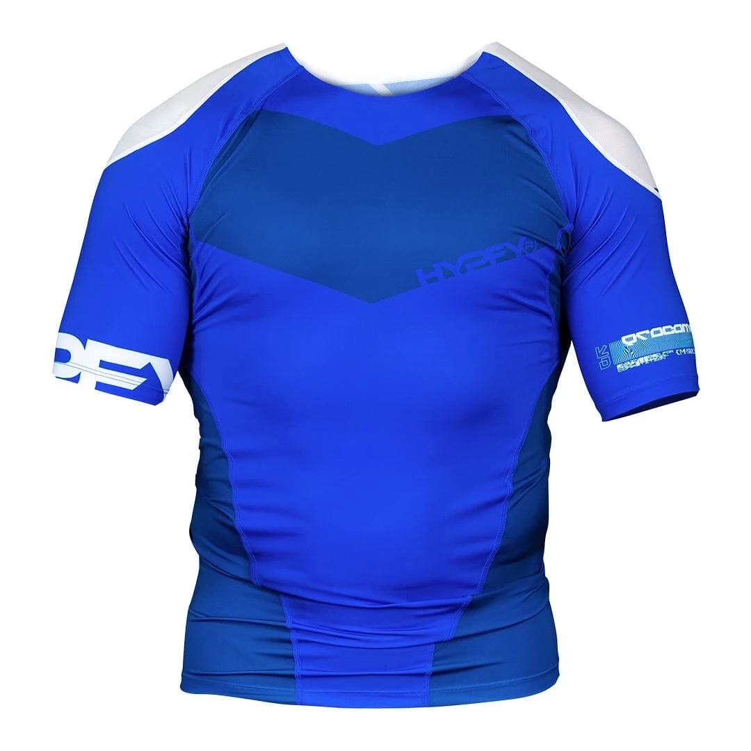 ProComp Edge Ranked Rash Guard Blue 2 ProComp Edge Ranked Rash Guard Blue - Image 2