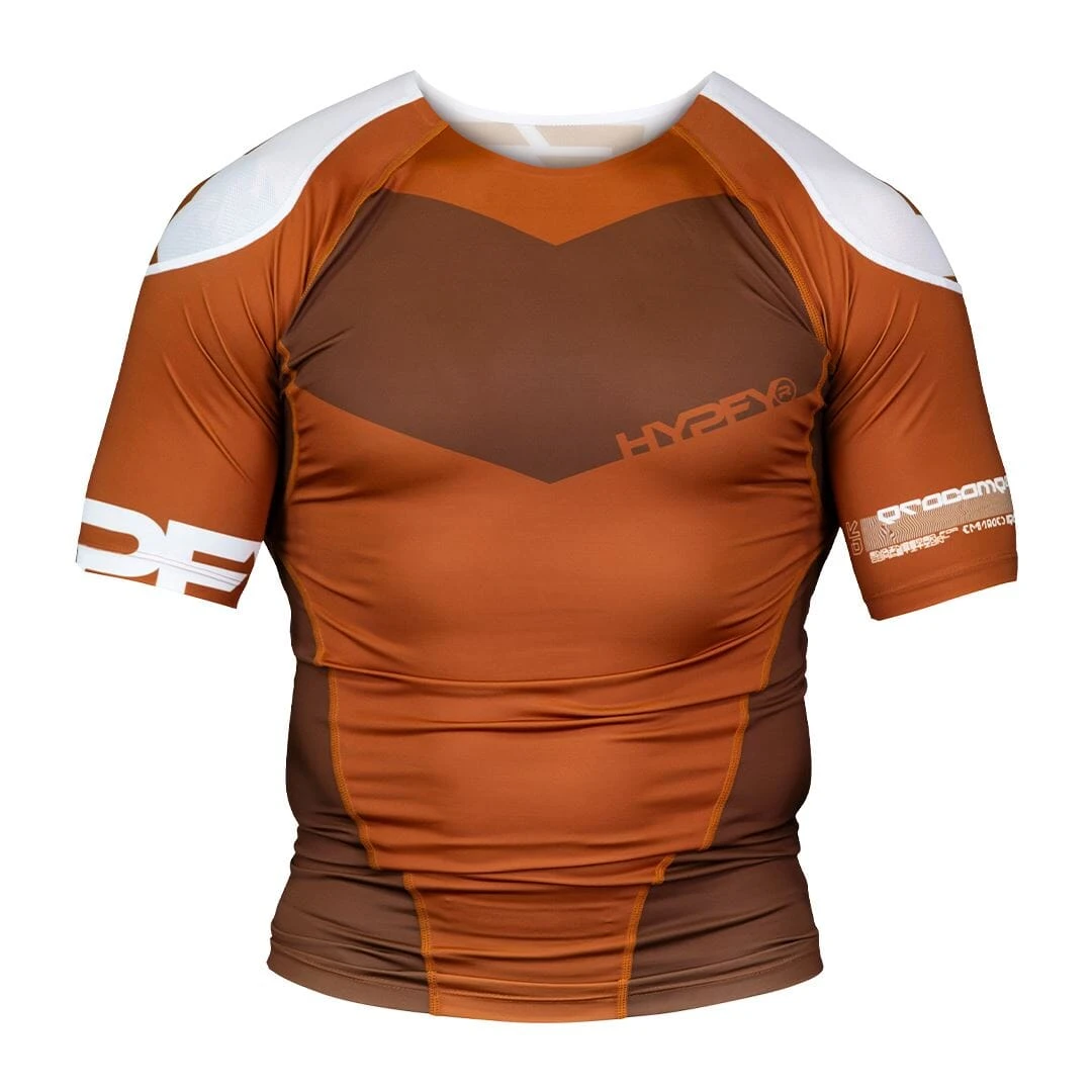 ProComp Edge Ranked Rash Guard Brown 2 ProComp Edge Ranked Rash Guard Brown - Image 2