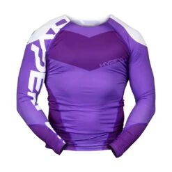 ProComp Edge Ranked Rash Guard Purple -Hyperfly Shop procomp edge ranked rash guard purple no gi rash guard hyperfly 234900