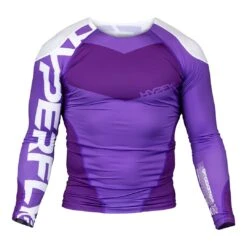 ProComp Edge Ranked Rash Guard Purple -Hyperfly Shop procomp edge ranked rash guard purple no gi rash guard hyperfly 925121
