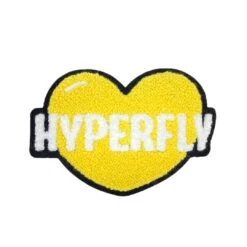 Show Heart Patch -Hyperfly Shop show heart patch accessory hyperfly yellow 994344