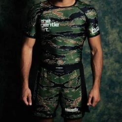 Tiger Camo Rash Guard 16 Tiger Camo Rash Guard -Hyperfly Shop tiger camo rash guard no gi rash guard hyperfly 634266