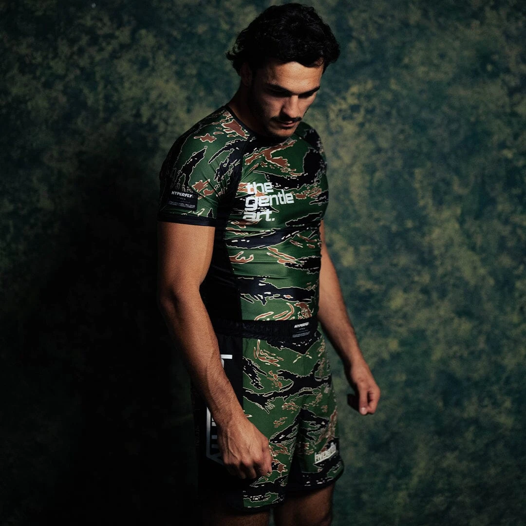 Tiger Camo Rash Guard 2 Tiger Camo Rash Guard - Image 2