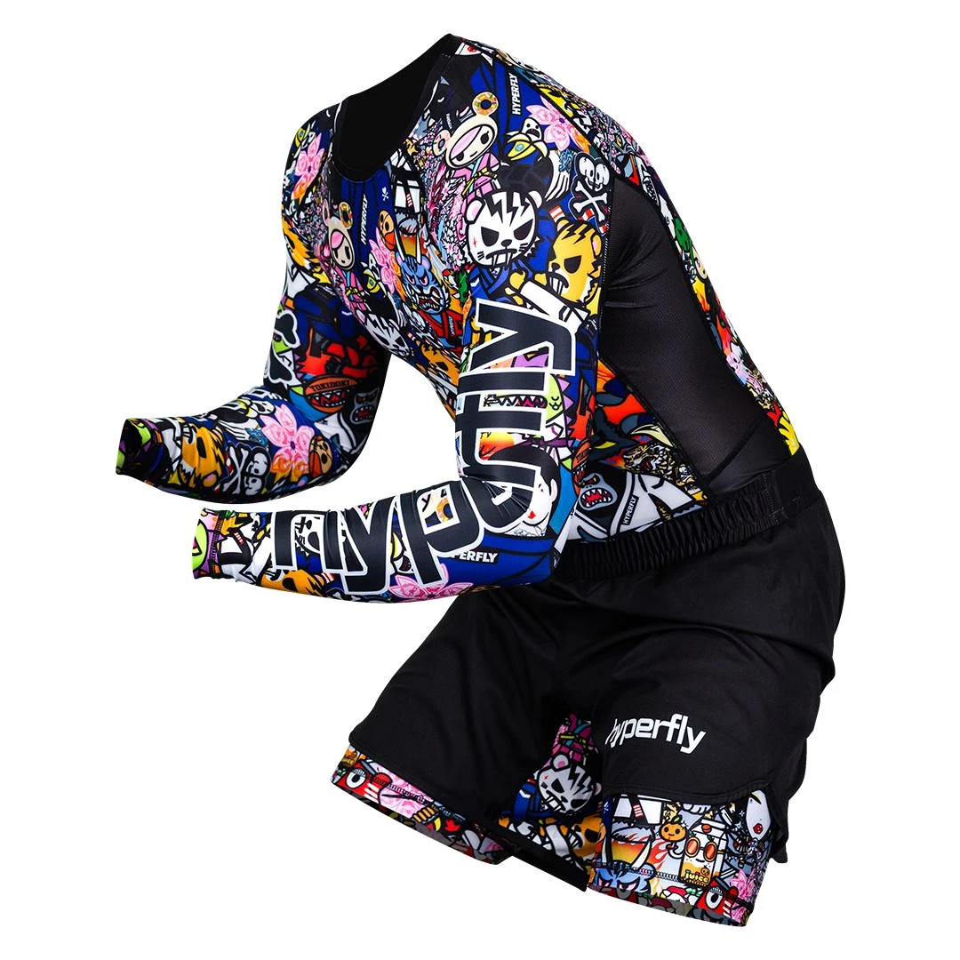 Hyperfly + Tokidoki Long Sleeve Rash Guard 4 Hyperfly + Tokidoki Long Sleeve Rash Guard - Image 4