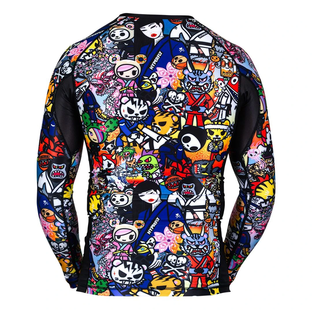 Hyperfly + Tokidoki Long Sleeve Rash Guard 2 Hyperfly + Tokidoki Long Sleeve Rash Guard - Image 2