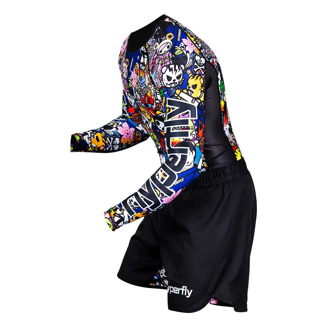 Hyperfly + Tokidoki Long Sleeve Rash Guard 5 Hyperfly + Tokidoki Long Sleeve Rash Guard - Image 5