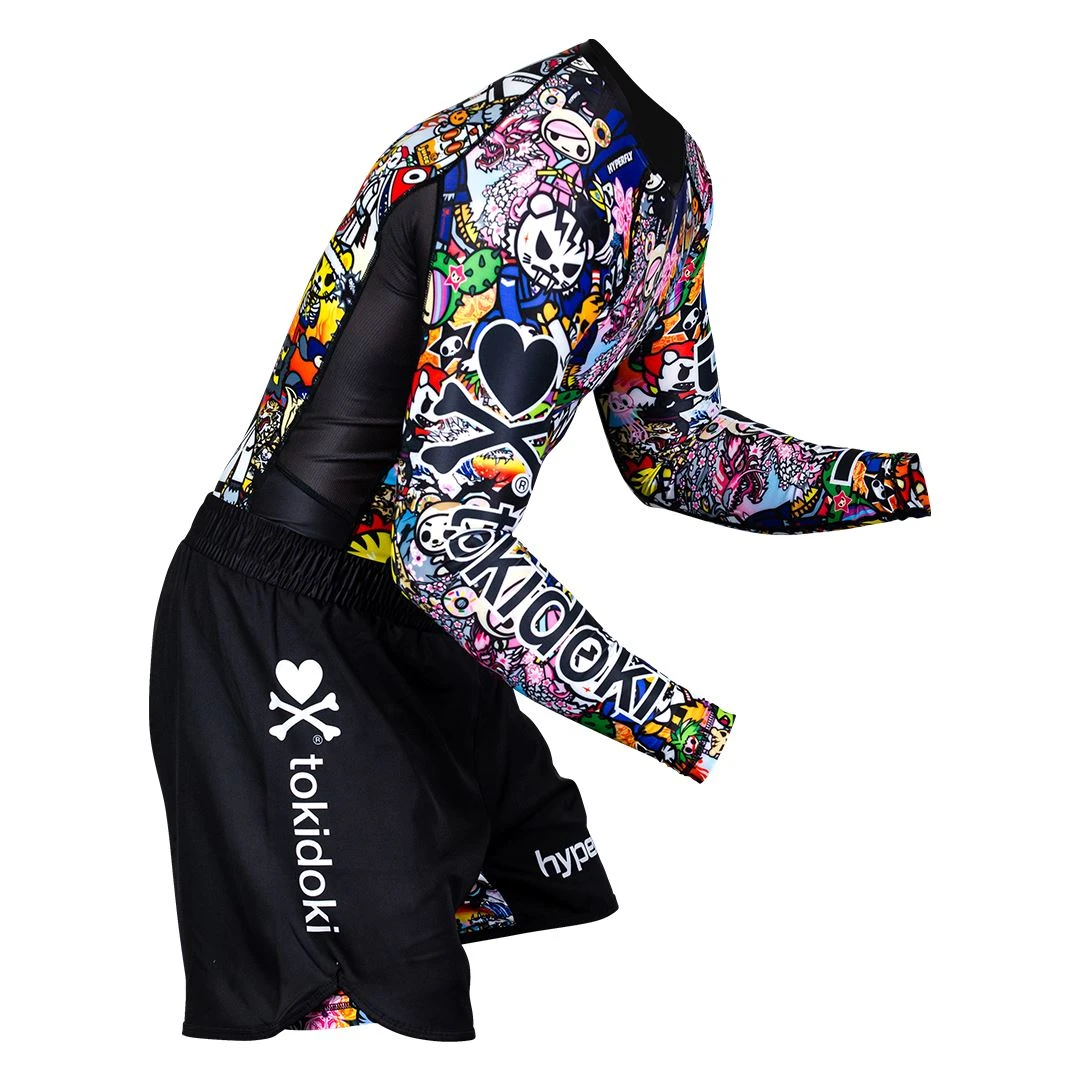 Hyperfly + Tokidoki Long Sleeve Rash Guard 6 Hyperfly + Tokidoki Long Sleeve Rash Guard - Image 6