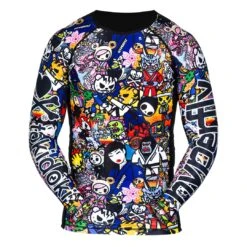 Hyperfly + Tokidoki Long Sleeve Rash Guard