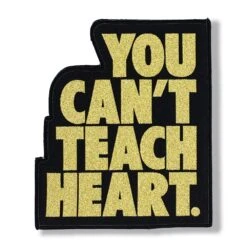 White You Can't Teach Heart. Patch -Hyperfly Shop white you cant teach heart patch patch do or die 954545