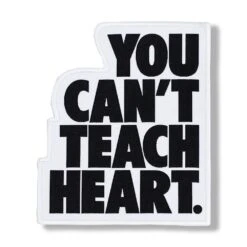 White You Can't Teach Heart. Patch -Hyperfly Shop white you cant teach heart patch patch do or die black ycth 244878