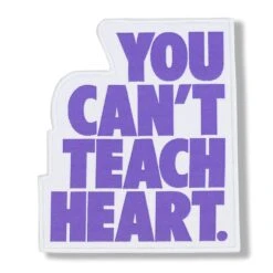White You Can't Teach Heart. Patch -Hyperfly Shop white you cant teach heart patch patch do or die pastel violet 182132