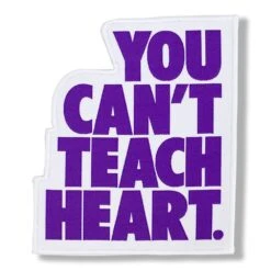 White You Can't Teach Heart. Patch -Hyperfly Shop white you cant teach heart patch patch do or die purple ycth 826753